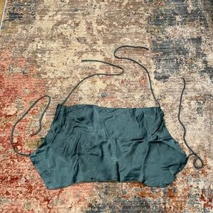 Verge Girl silky tie top